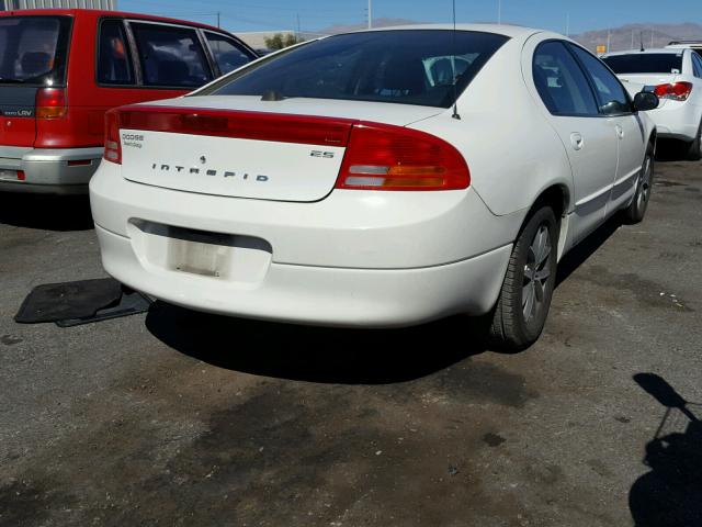 2B3HD56M44H591127 - 2004 DODGE INTREPID E WHITE photo 4