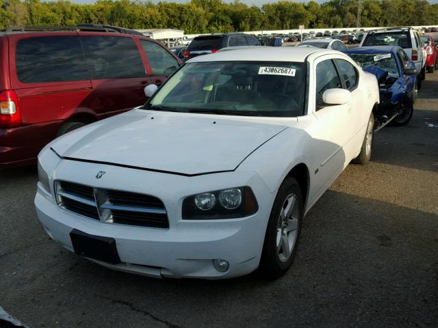 2B3CA3CV8AH298346 - 2010 DODGE CHARGER SX WHITE photo 2