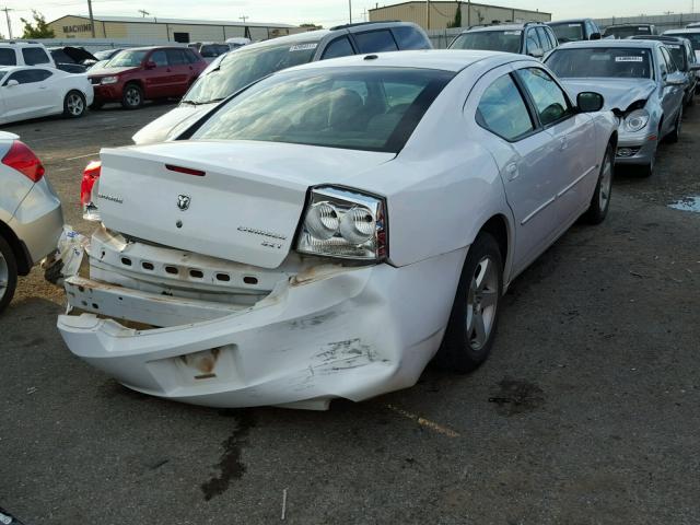 2B3CA3CV8AH298346 - 2010 DODGE CHARGER SX WHITE photo 4