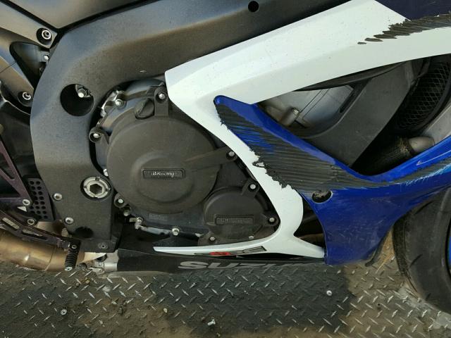 JS1GR7KA672100034 - 2007 SUZUKI GSX-R750 TWO TONE photo 7