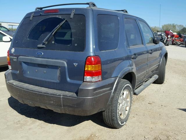 1FMYU93126KA61570 - 2006 FORD ESCAPE XLT GRAY photo 4