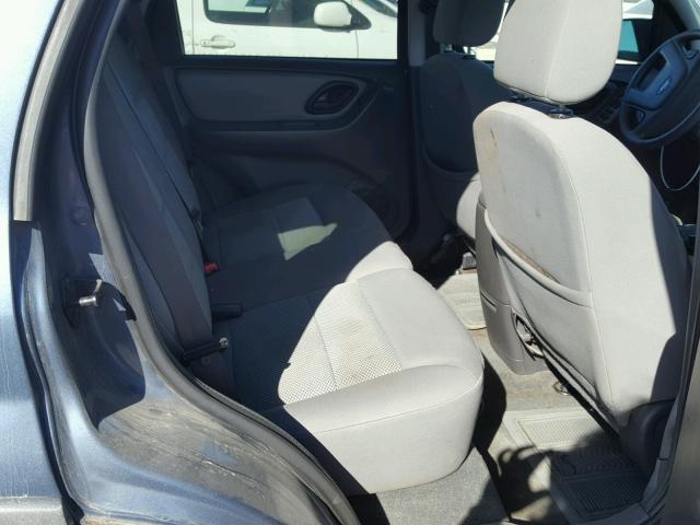 1FMYU93126KA61570 - 2006 FORD ESCAPE XLT GRAY photo 6