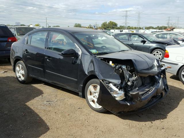 3N1AB61E28L748407 - 2008 NISSAN SENTRA BLACK photo 1