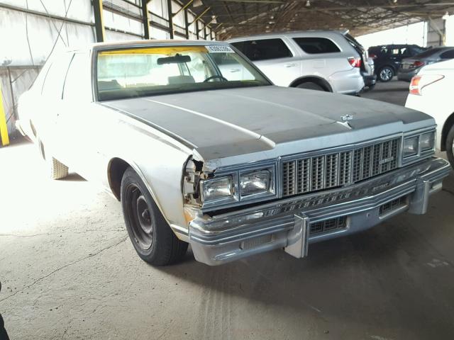 1N69L9S289065 - 1979 CHEVROLET CAPRICE SILVER photo 1