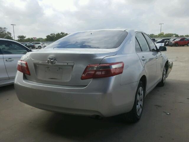 4T4BE46K18R018412 - 2008 TOYOTA CAMRY CE SILVER photo 4