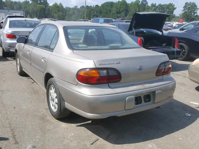 1G1NE52M1W6261737 - 1998 CHEVROLET MALIBU LS 金色 照片 3