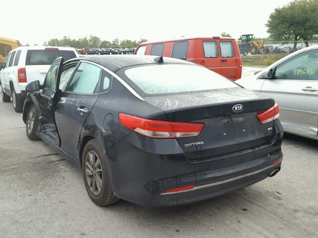 5XXGT4L14GG012310 - 2016 KIA OPTIMA BLACK photo 3