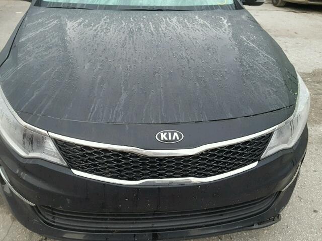 5XXGT4L14GG012310 - 2016 KIA OPTIMA BLACK photo 7