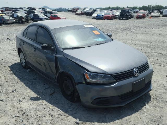 3VW2K7AJ2BM392737 - 2011 VOLKSWAGEN JETTA BASE 灰色 照片 1