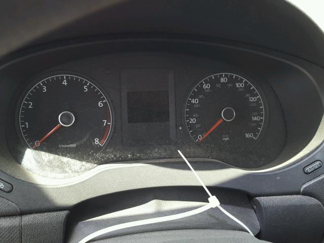 3VW2K7AJ2BM392737 - 2011 VOLKSWAGEN JETTA BASE 灰色 照片 8