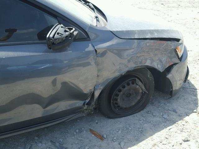 3VW2K7AJ2BM392737 - 2011 VOLKSWAGEN JETTA BASE 灰色 照片 9