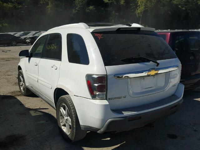 2CNDL73F966023998 - 2006 CHEVROLET EQUINOX LT WHITE photo 3