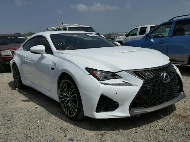 JTHHP5BC0F5000951 - 2015 LEXUS RC-F WHITE photo 1