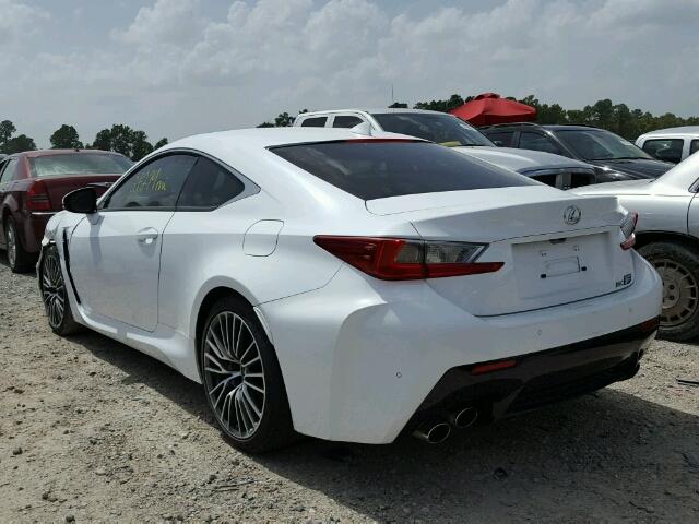 JTHHP5BC0F5000951 - 2015 LEXUS RC-F WHITE photo 3