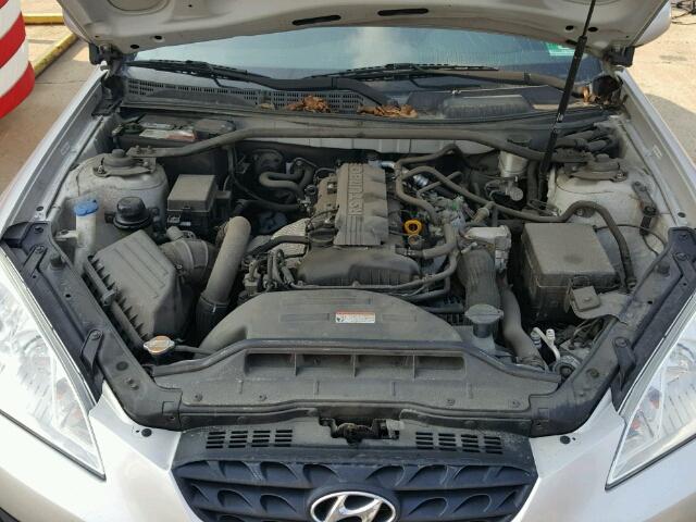 KMHHT6KD1AU028408 - 2010 HYUNDAI GENESIS CO SILVER photo 7