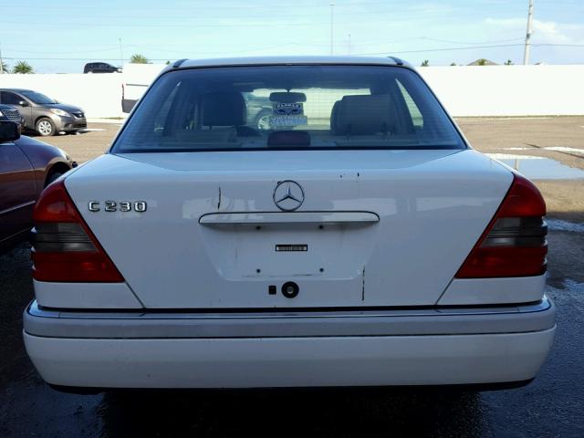 WDBHA23E0VF492177 - 1997 MERCEDES-BENZ C 230 WHITE photo 9