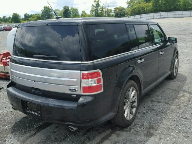 2FMHK6D88DBD07996 - 2013 FORD FLEX LIMIT BLACK photo 4