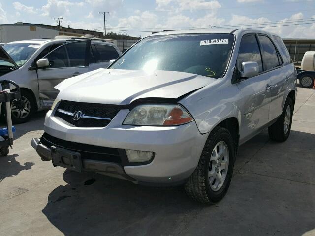 2HNYD18602H538471 - 2002 ACURA MDX SILVER photo 2