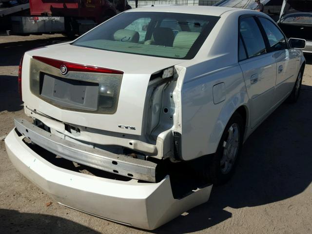 1G6DM57NX30159040 - 2003 CADILLAC CTS WHITE photo 4