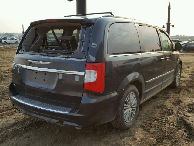 2C4RC1CG2ER188210 - 2014 CHRYSLER TOWN & COU BLACK photo 4