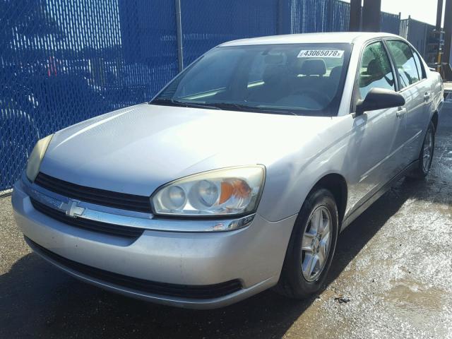 1G1ZT54844F128913 - 2004 CHEVROLET MALIBU LS ვერცხლისფერი ფოტო 2