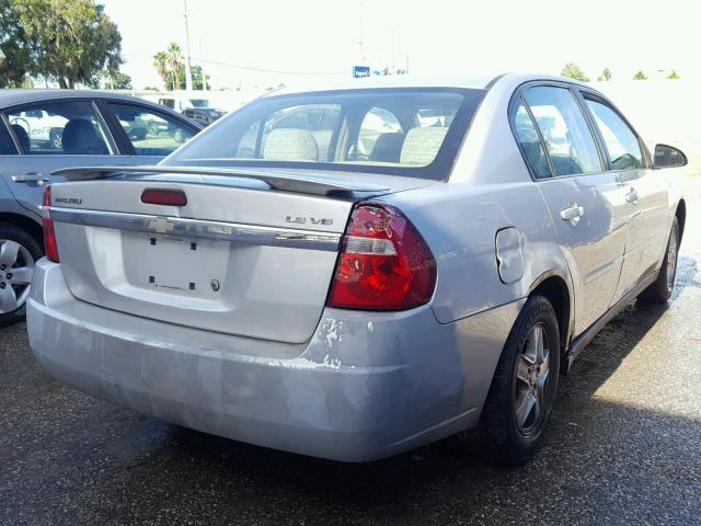 1G1ZT54844F128913 - 2004 CHEVROLET MALIBU LS ვერცხლისფერი ფოტო 4