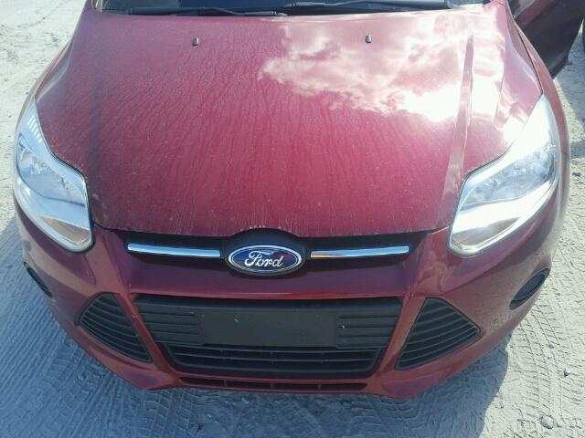 1FADP3K20DL249650 - 2013 FORD FOCUS SE RED photo 7