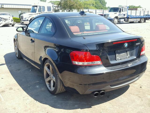 WBAUC73558VF23506 - 2008 BMW 135 I BLACK photo 3