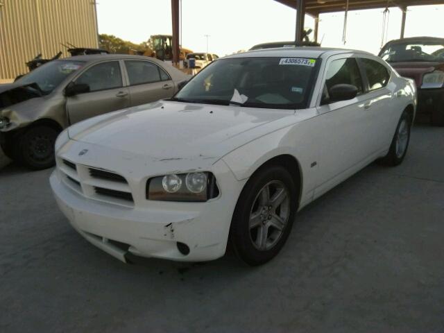 2B3KA43G48H235600 - 2008 DODGE CHARGER WHITE photo 2