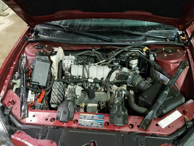 2G2WP552261171606 - 2006 PONTIAC GRAND PRIX MAROON photo 7