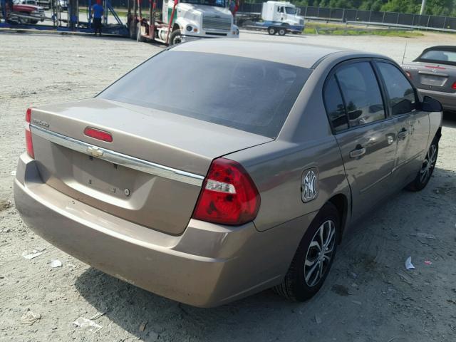 1G1ZS58F38F117659 - 2008 CHEVROLET MALIBU LS ბეჟი ფოტო 4