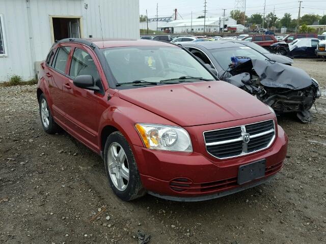 1B3HB48A89D142685 - 2009 DODGE CALIBER SX RED photo 1