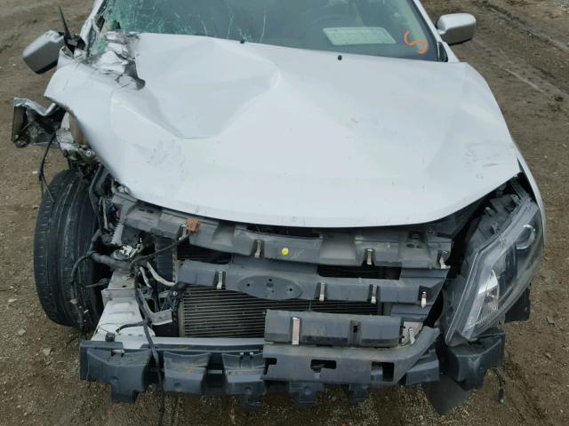 3FAHP0JG3CR444493 - 2012 FORD FUSION SILVER photo 5