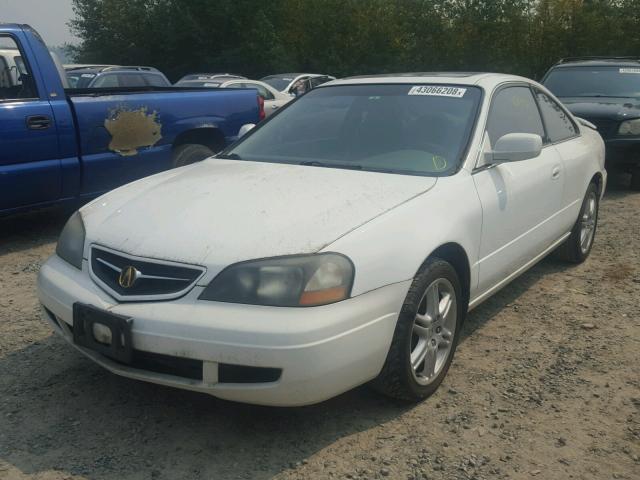 19UYA42643A001788 - 2003 ACURA 3.2CL TYPE WHITE photo 2