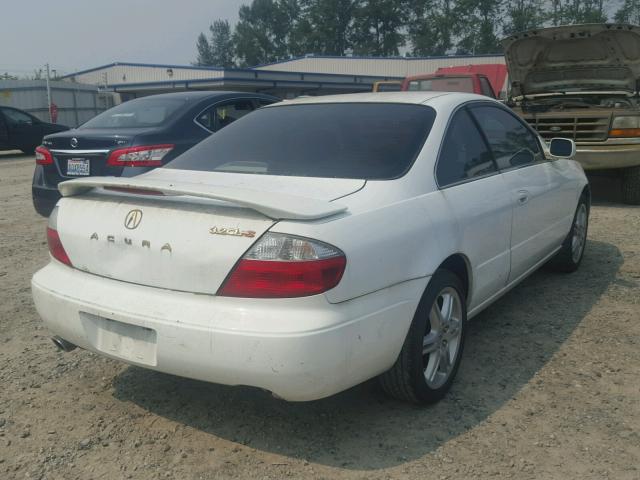 19UYA42643A001788 - 2003 ACURA 3.2CL TYPE WHITE photo 4