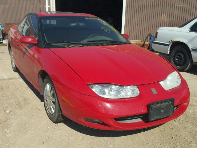 1G8ZR12772Z308983 - 2002 SATURN SC2 RED photo 1