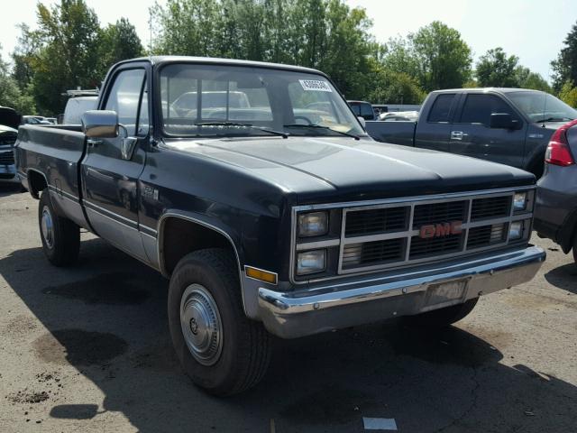 2GTGK24M0E1526111 - 1984 GMC K2500 BLACK photo 1