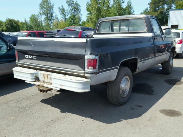 2GTGK24M0E1526111 - 1984 GMC K2500 BLACK photo 4