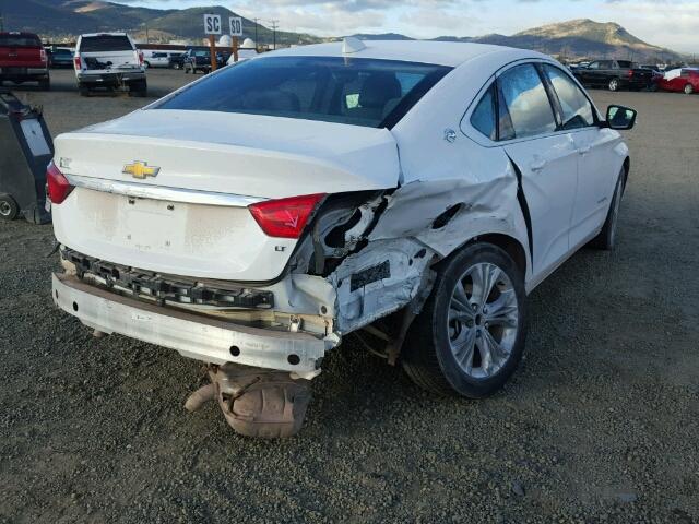 1G1115SL8FU136490 - 2015 CHEVROLET IMPALA LT WHITE photo 4