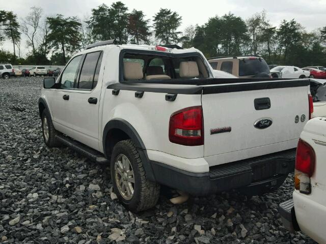 1FMEU31K77UB83889 - 2007 FORD EXPLORER S WHITE photo 3