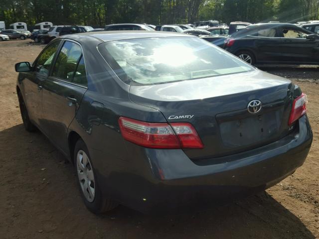 4T1BE46K57U565823 - 2007 TOYOTA CAMRY NEW GRAY photo 3