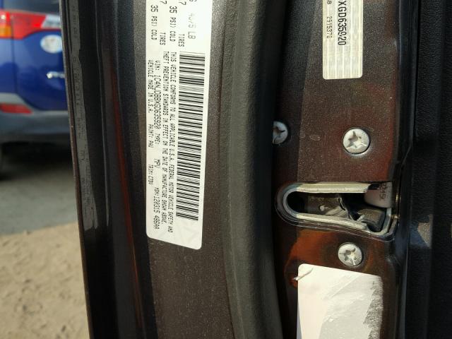 1C4NJDBBXGD635920 - 2016 JEEP COMPASS SP 灰色 照片 10