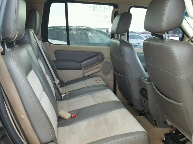 1FMEU64836UB33605 - 2006 FORD EXPLORER E GREEN photo 6