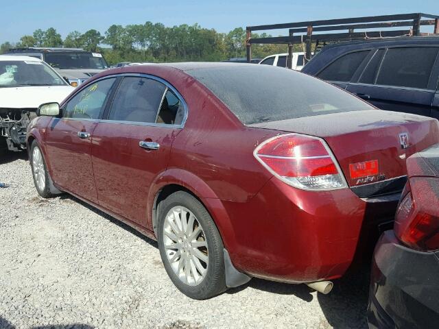 1G8ZX577X9F202089 - 2009 SATURN AURA XR MAROON photo 3