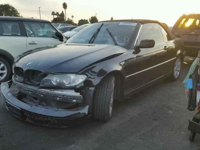 WBABW33416PX85777 - 2006 BMW 325 CI BLACK photo 2