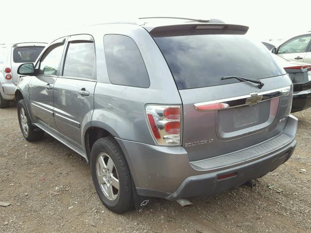 2CNDL73F656102835 - 2005 CHEVROLET EQUINOX GRAY photo 3