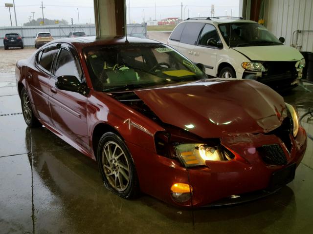 2G2WR524941196466 - 2004 PONTIAC GRAND PRIX MAROON photo 1