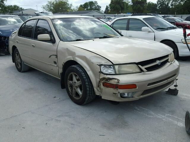 JN1CA21DXXT222063 - 1999 NISSAN MAXIMA GOLD photo 1