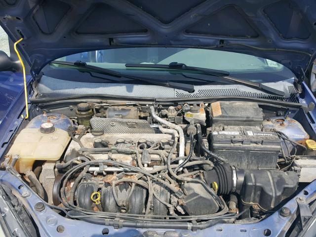 1FAFP34Z24W136459 - 2004 FORD FOCUS SE C BLUE photo 7