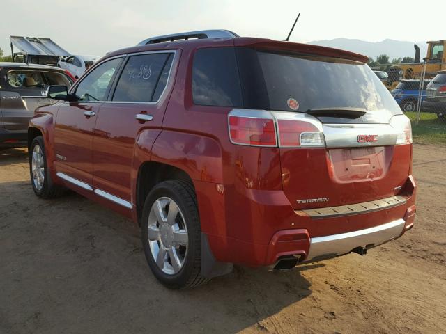 2GKFLZE36F6167251 - 2015 GMC TERRAIN DE MAROON photo 3